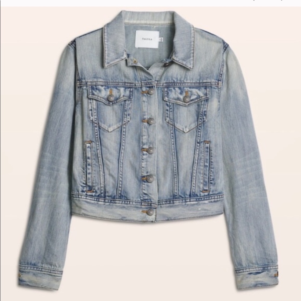 Aritzia Cropped Denim Jacket (Talula)